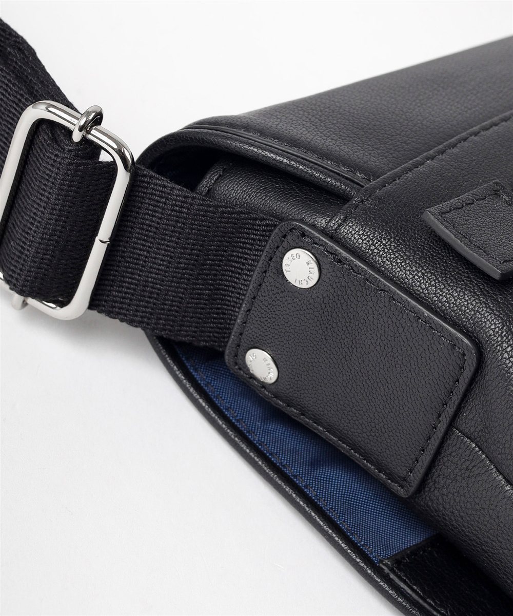 タケオキクチ フィル レザーミニショルダーバッグ