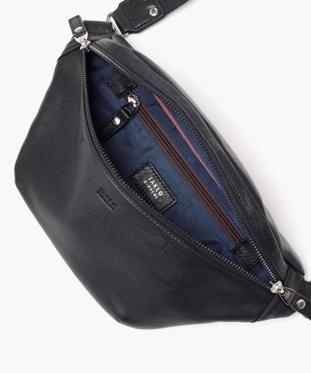タケオキクチ フィル レザーワンショルダーバッグ