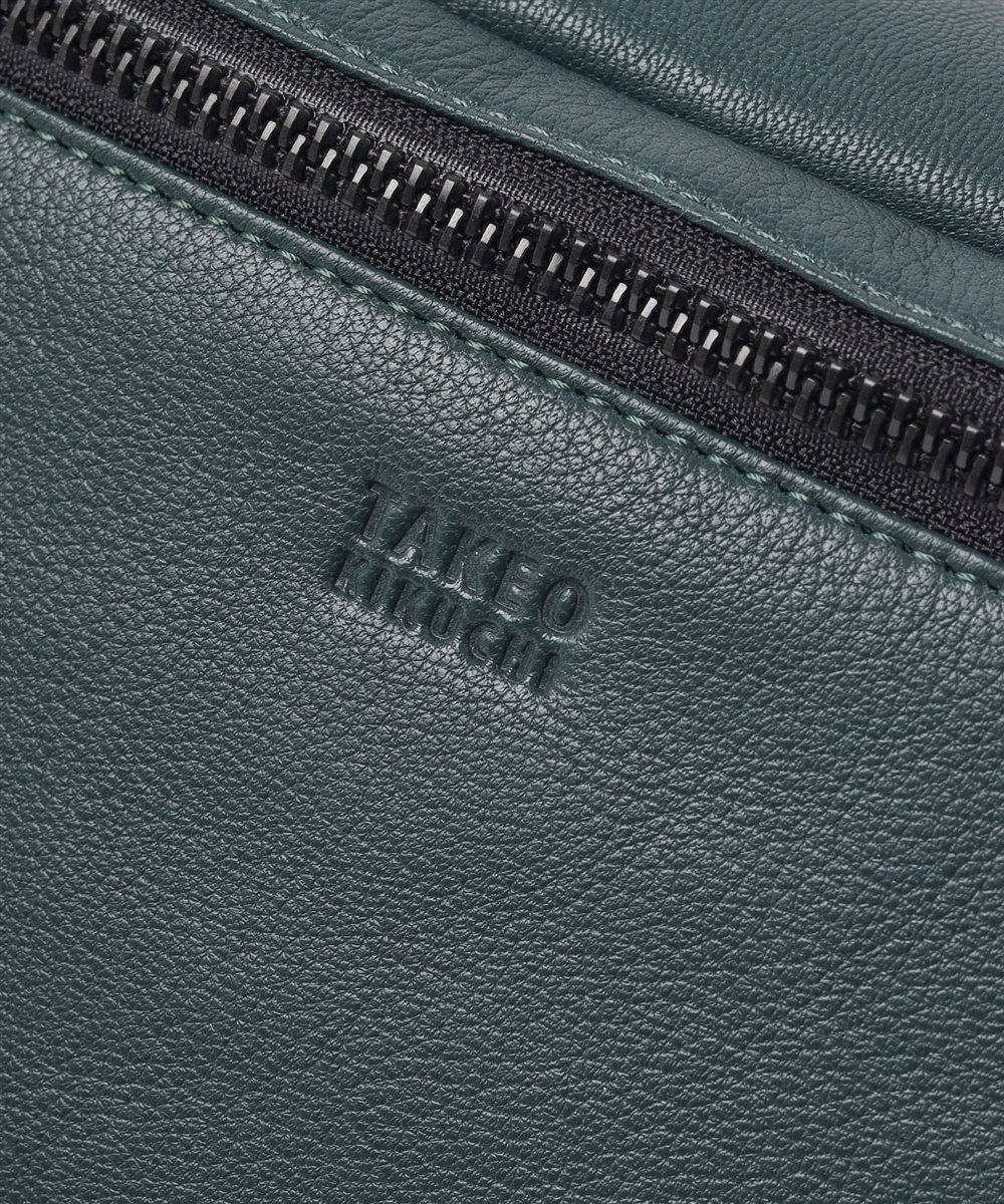 タケオキクチ フィル レザーワンショルダーバッグ