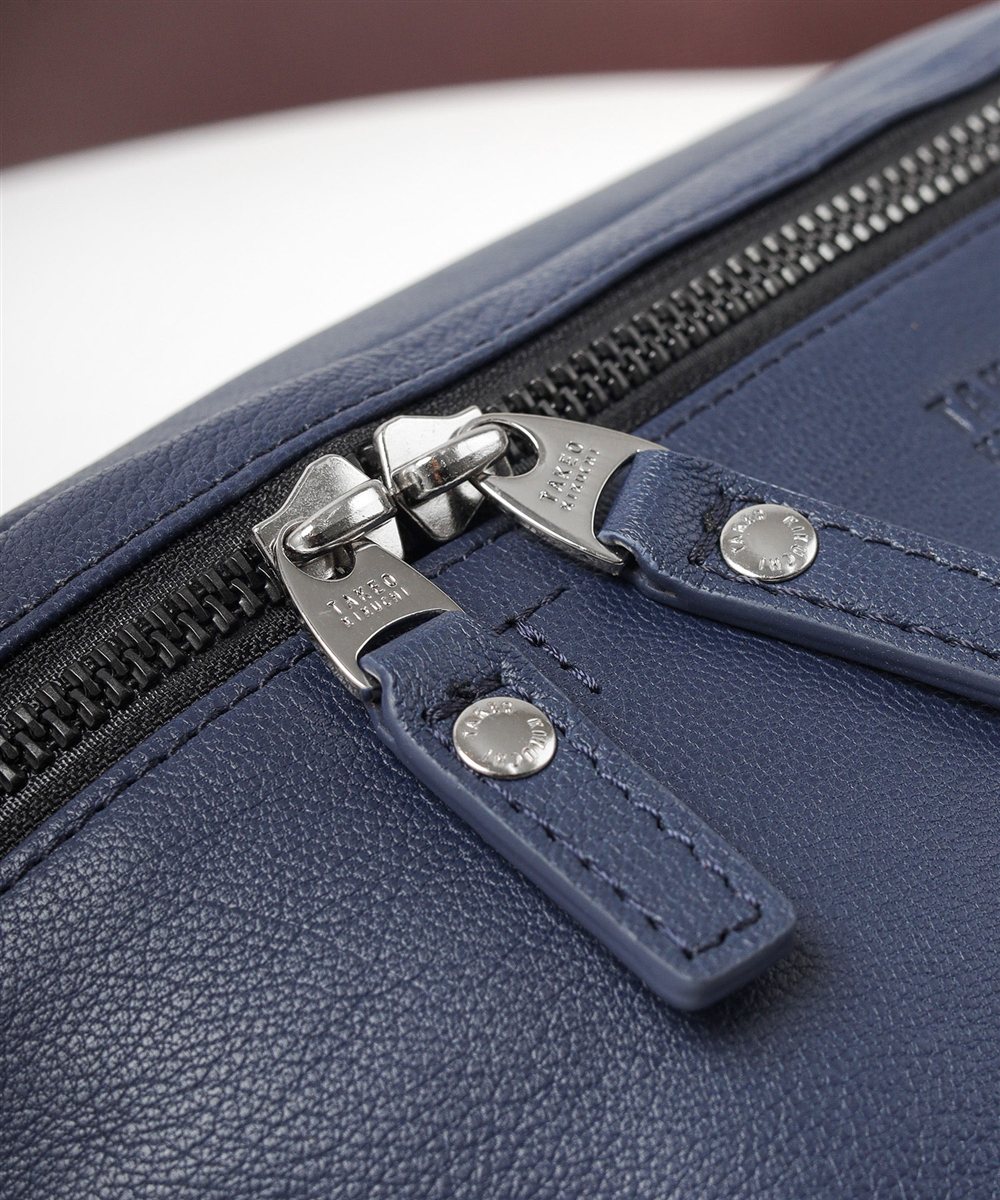 タケオキクチ フィル レザーワンショルダーバッグ