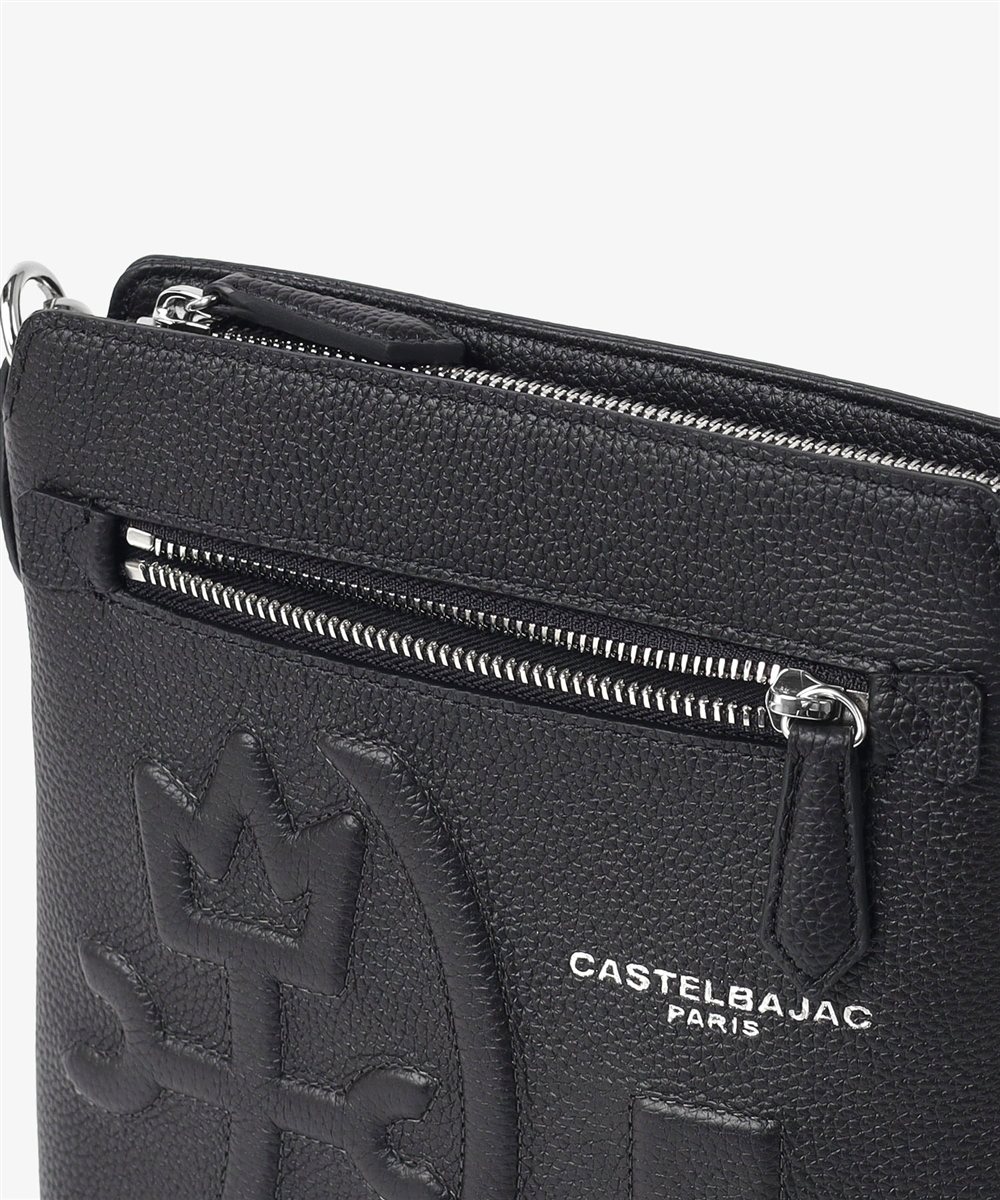 カステルバジャック シレーヌ レザーショルダーバッグ