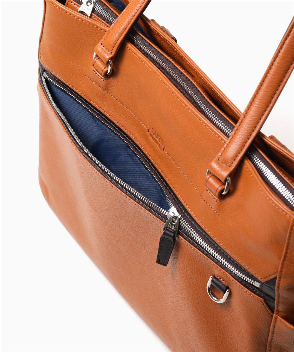 タケオキクチ レポート レザートートバッグ A4