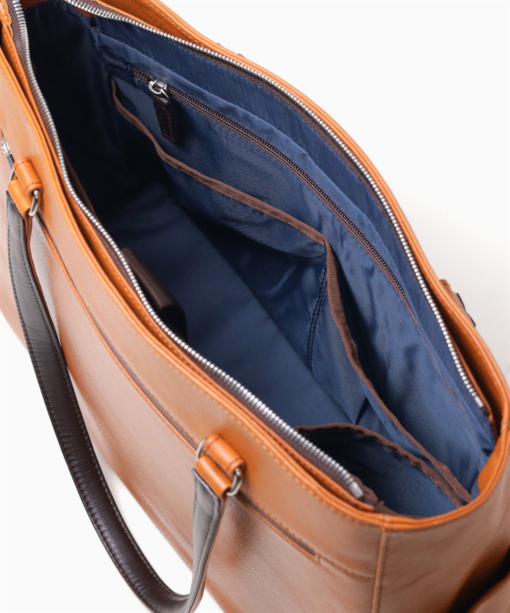 タケオキクチ レポート レザートートバッグ A4