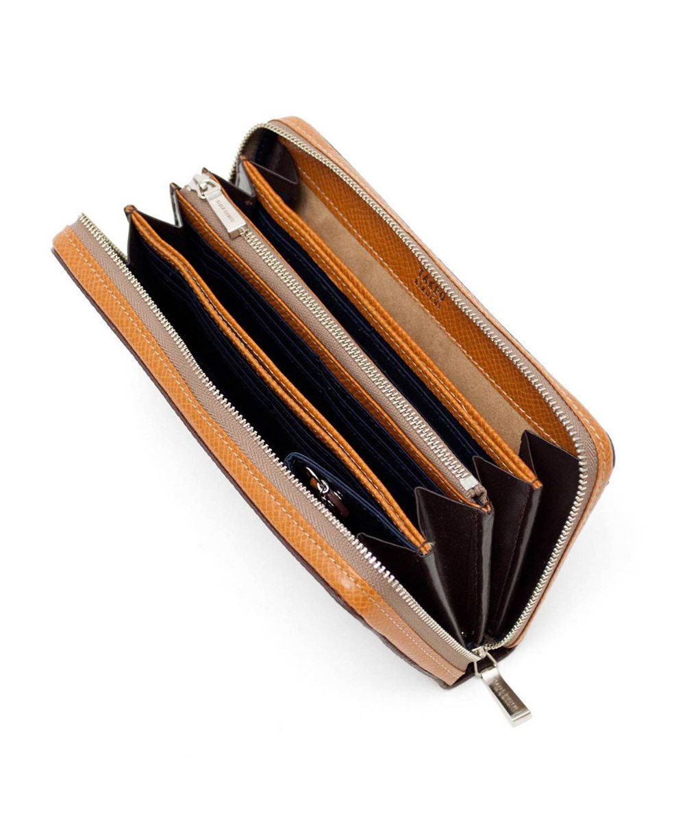 タケオキクチ ファン ラウンドファスナー長財布 カード段36