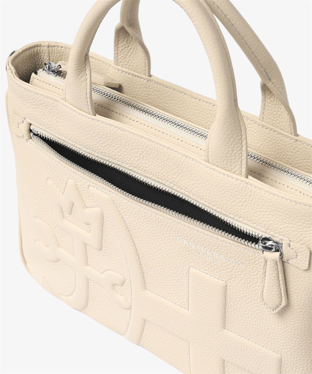 カステルバジャック シレーヌ レザーミニトートバッグ 2WAY