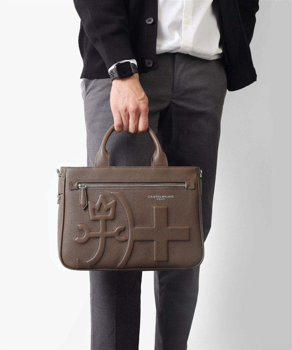 カステルバジャック シレーヌ レザーミニトートバッグ 2WAY