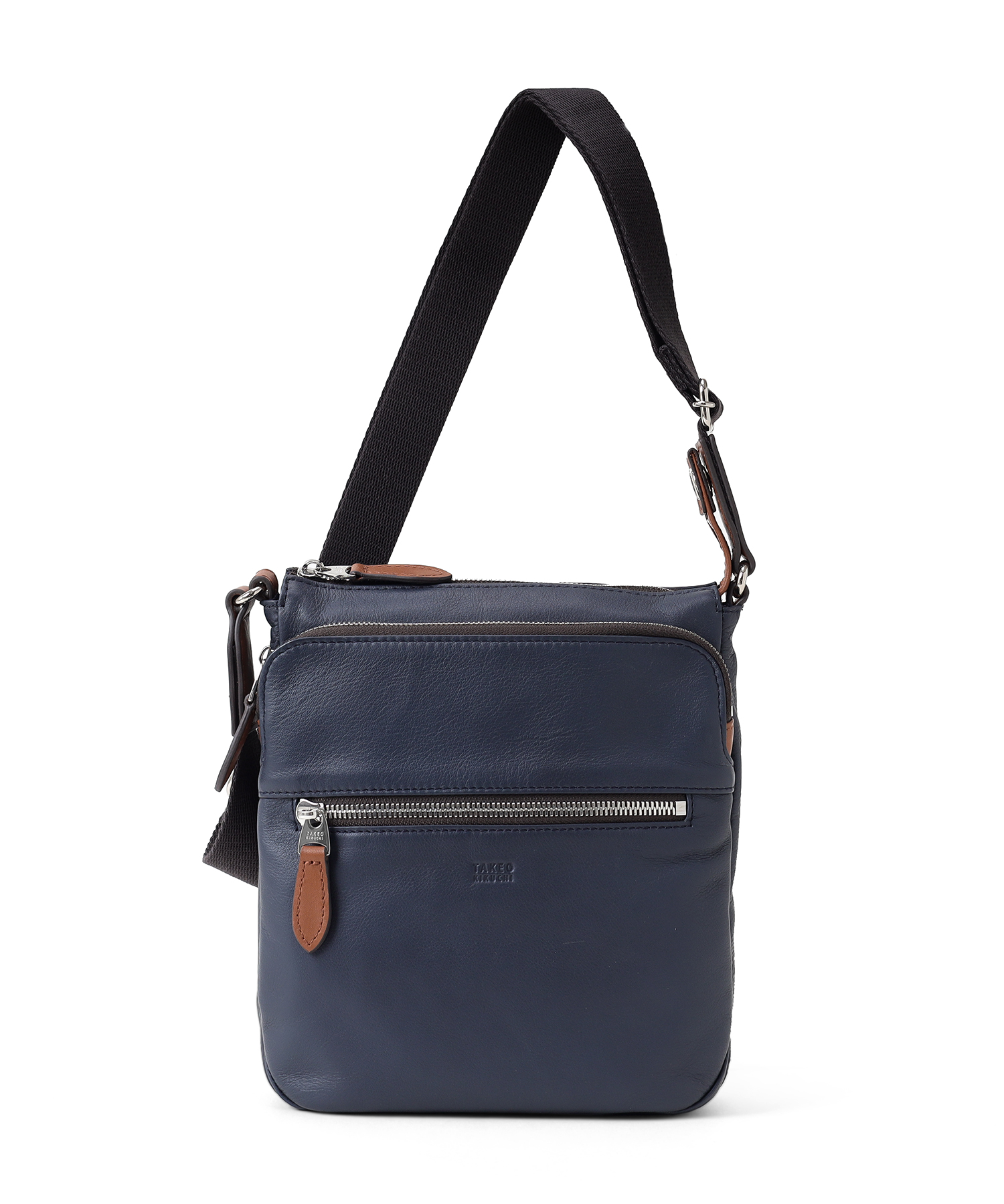 TAKEO KIKUCHI / タケオキクチ ソバージュ レザーミニショルダーバッグ