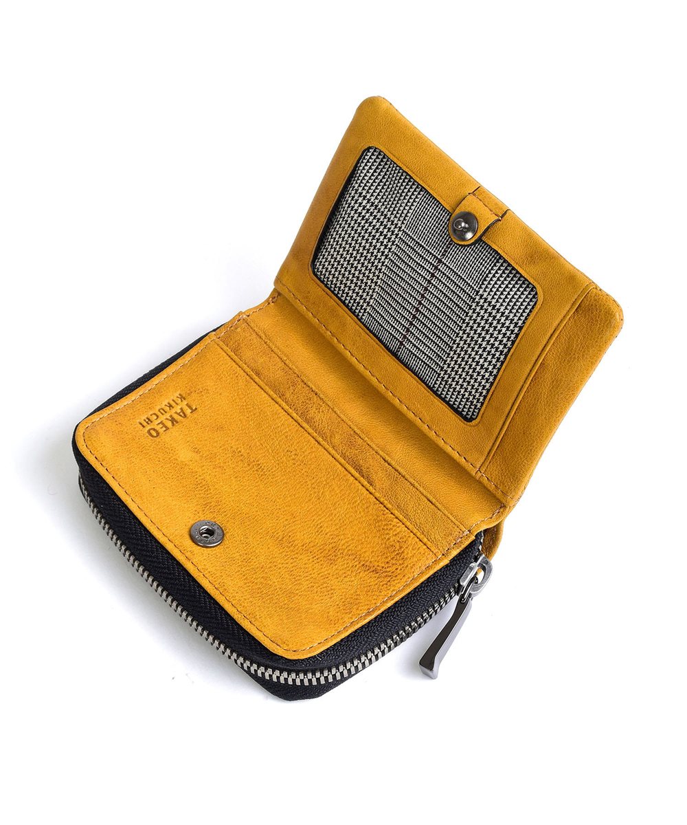 タケオキクチ オイスター パスケース兼用小銭入れ