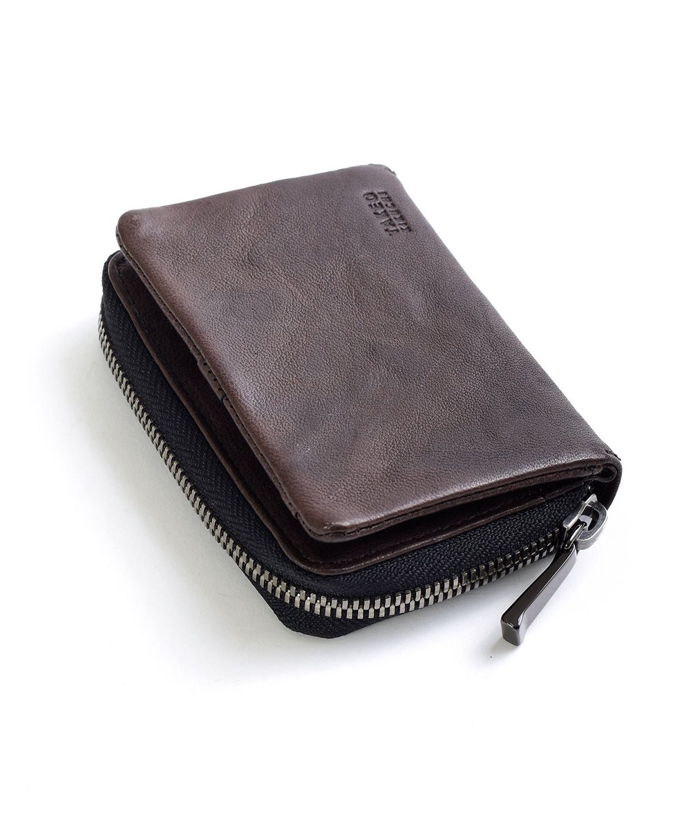 タケオキクチ オイスター パスケース兼用小銭入れ