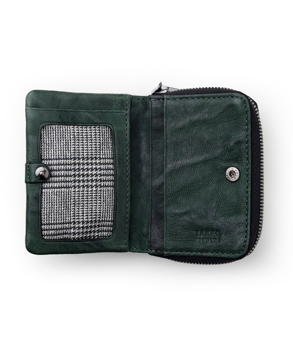タケオキクチ オイスター パスケース兼用小銭入れ