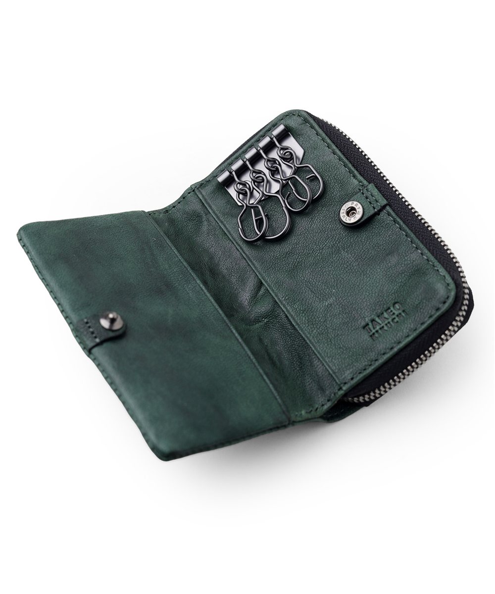 タケオキクチ オイスター 小銭入れ兼用キーケース