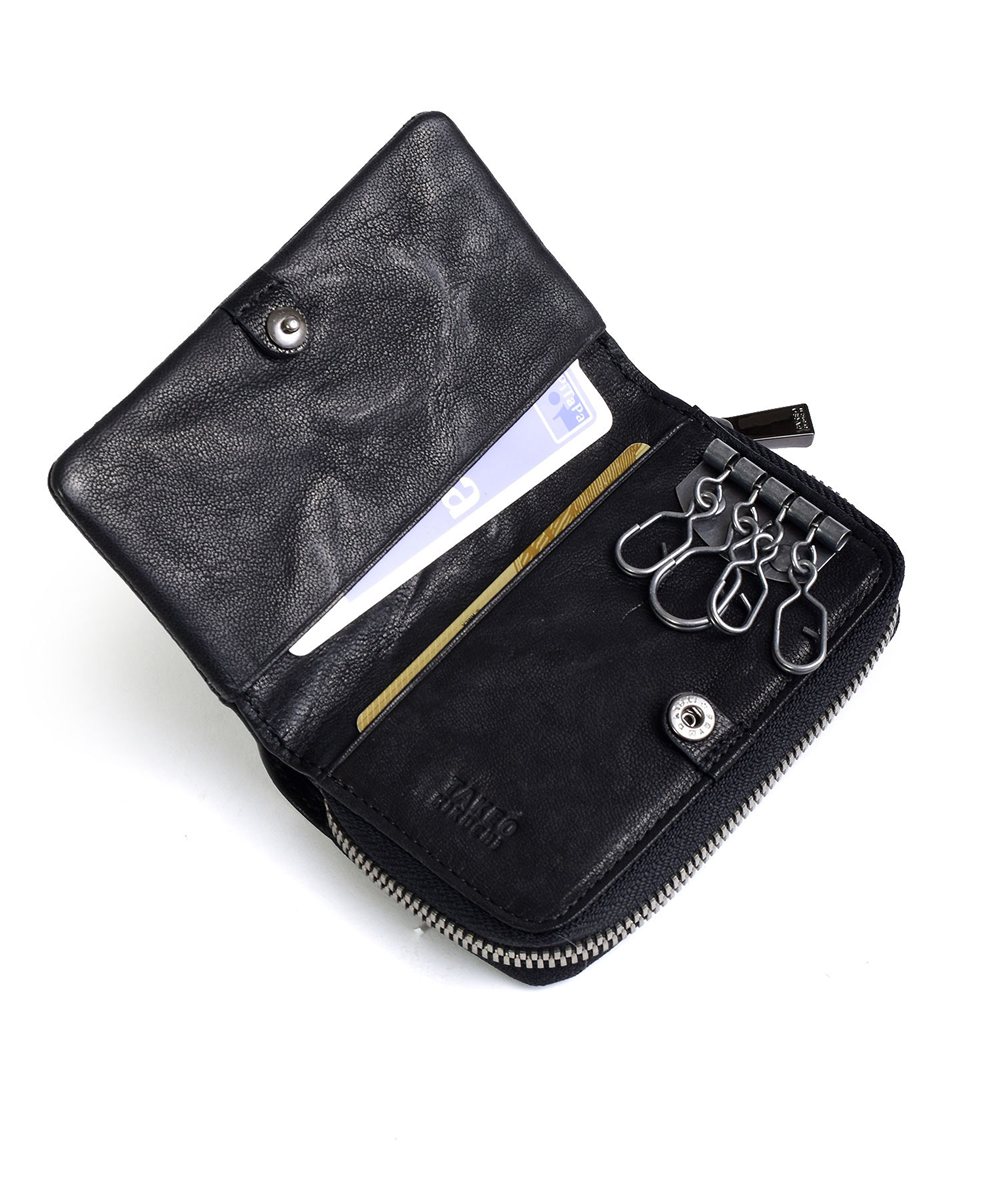 タケオキクチ オイスター 小銭入れ兼用キーケース