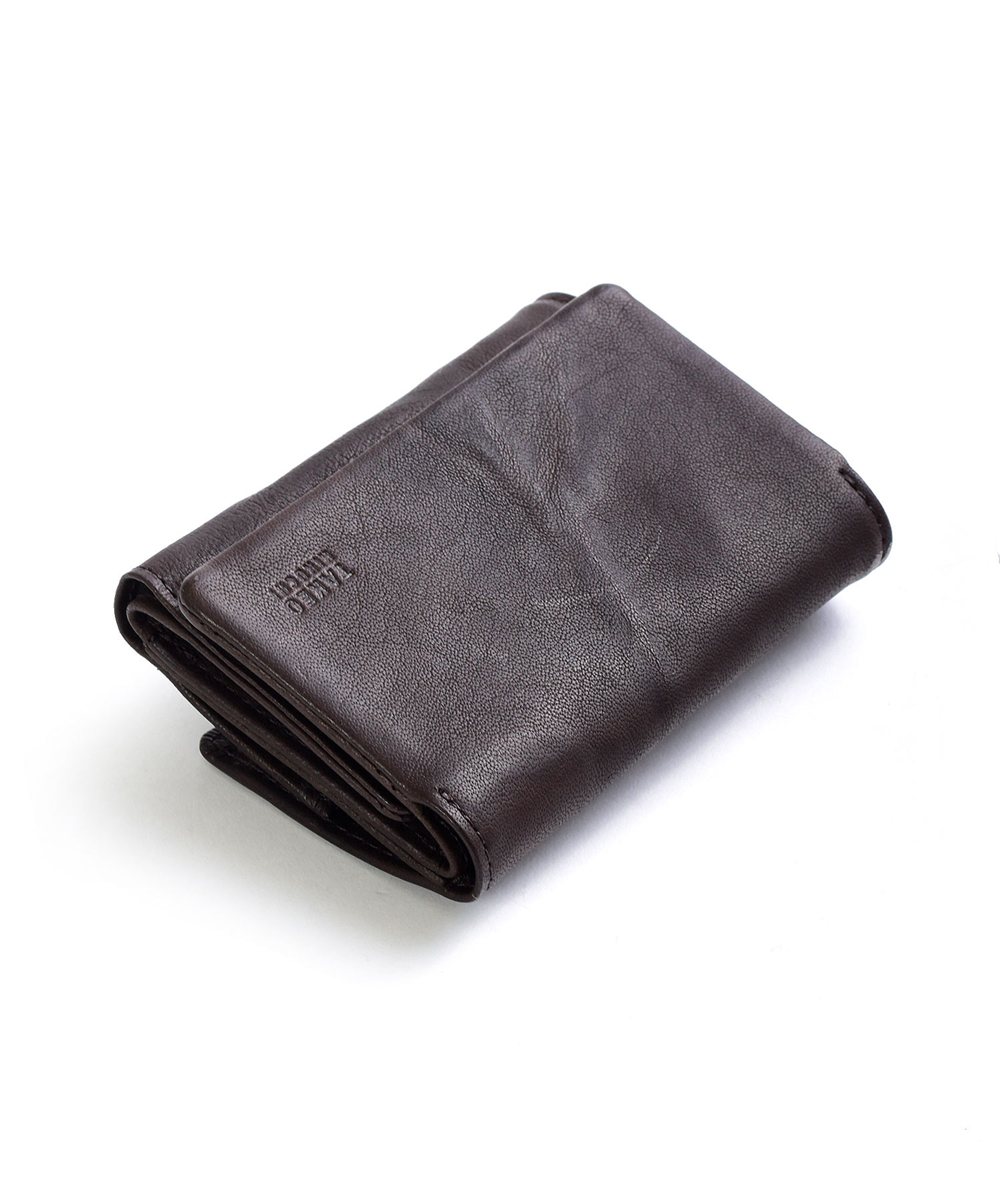 タケオキクチ オイスター 三つ折り財布 カード段5