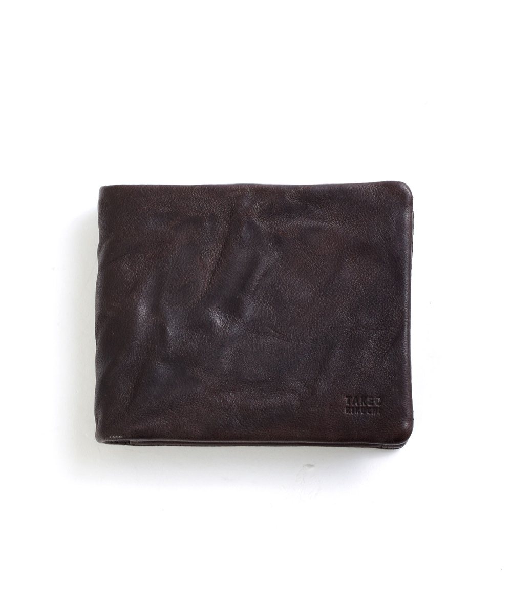 タケオキクチ オイスター 二つ折り財布 カード段8