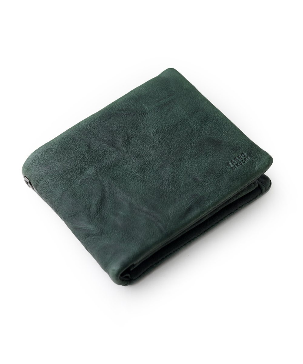 タケオキクチ オイスター 二つ折り財布 カード段8