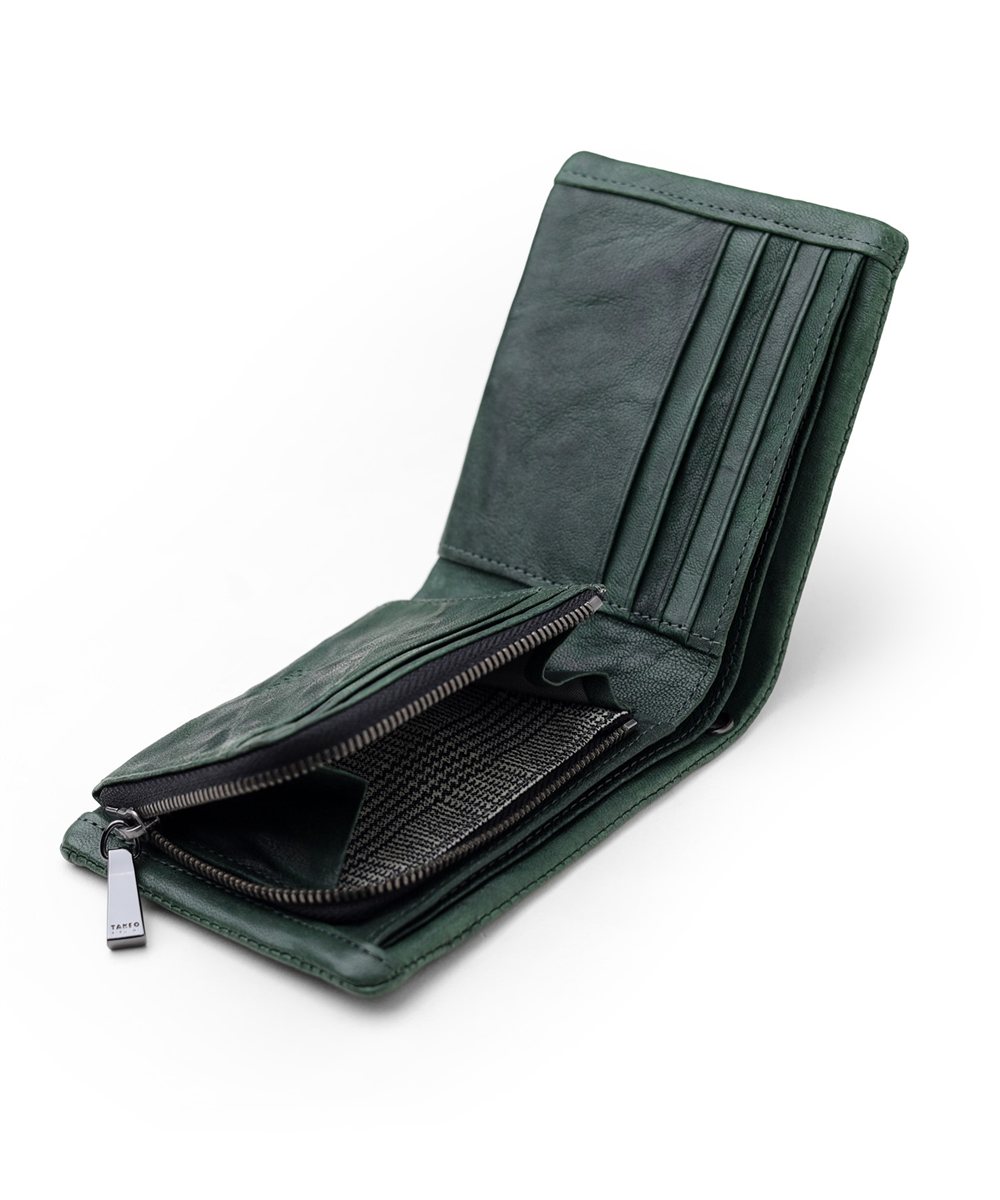タケオキクチ オイスター 二つ折り財布 カード段8