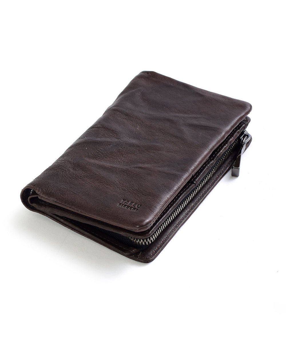 タケオキクチ オイスター セミ長財布 カード段10