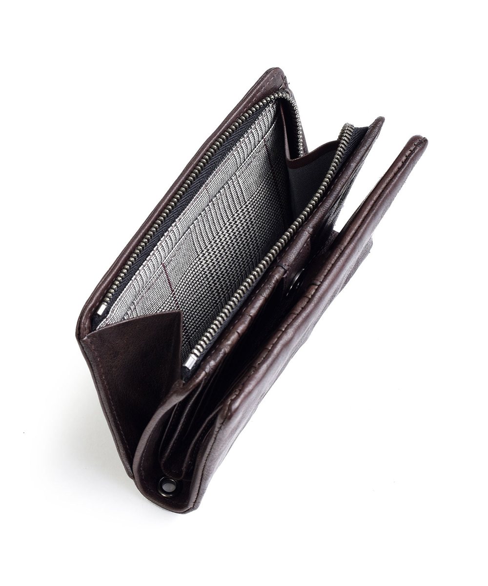 タケオキクチ オイスター セミ長財布 カード段10