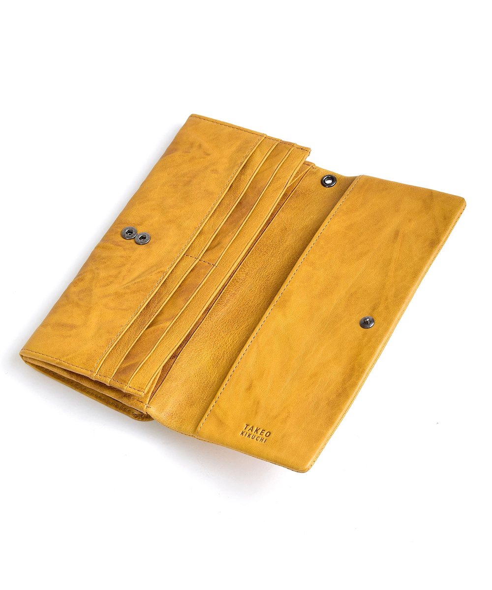 タケオキクチ オイスター 長財布 カード段16