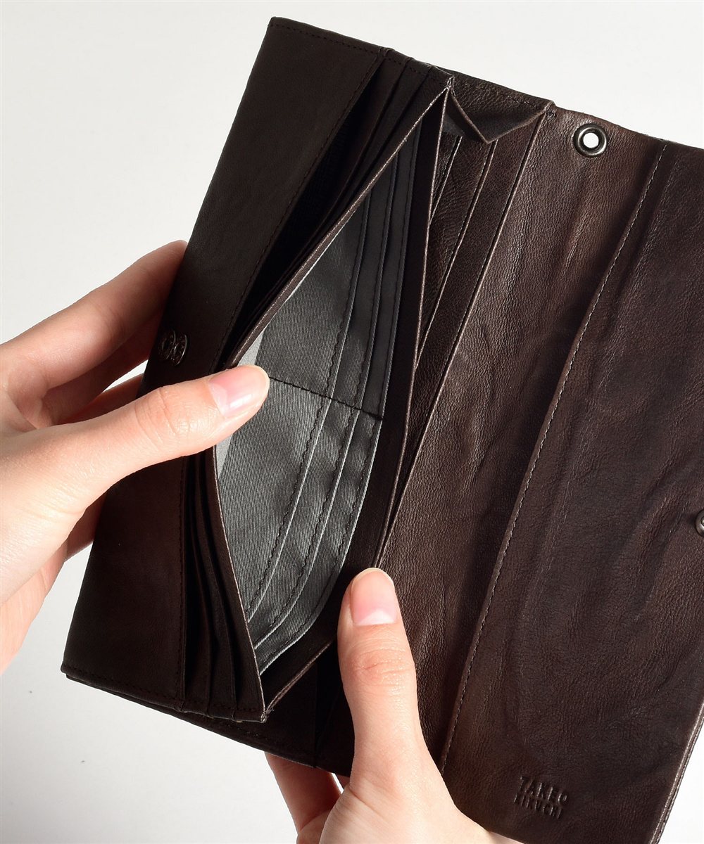 タケオキクチ オイスター 長財布 カード段16