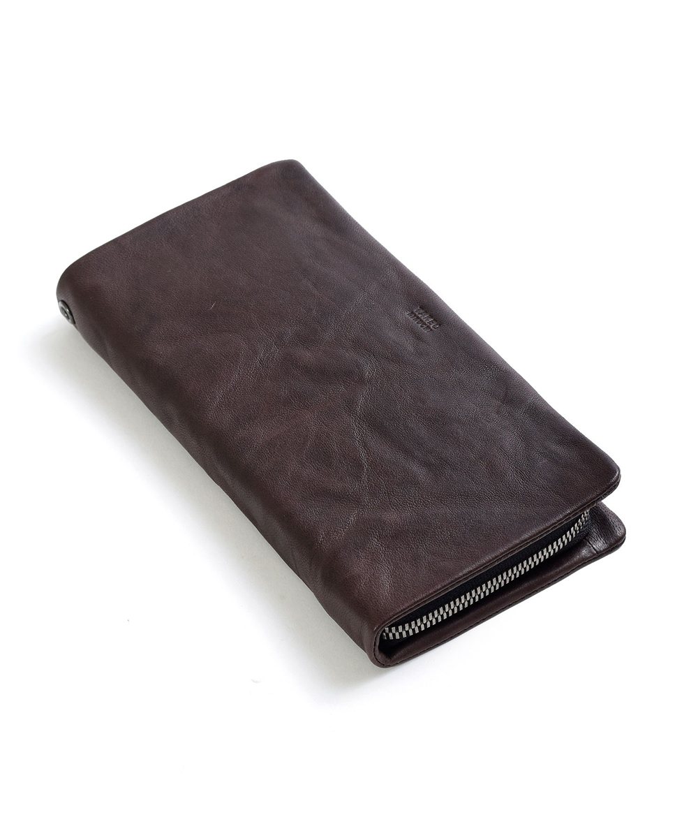 タケオキクチ オイスター ラウンドファスナー長財布 カード段13