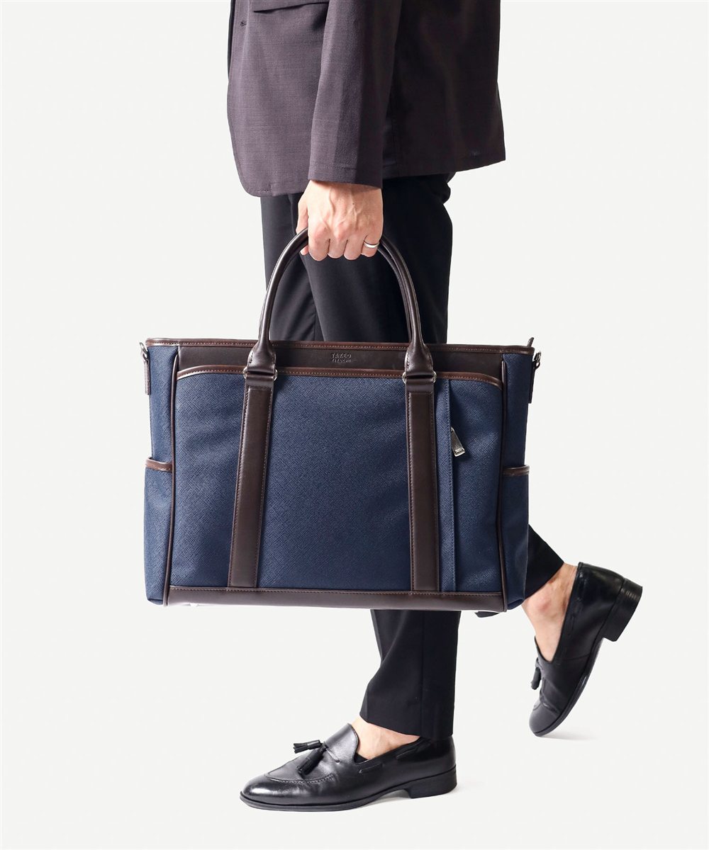 タケオキクチ ジャガーズ ビジネストートバッグ A4