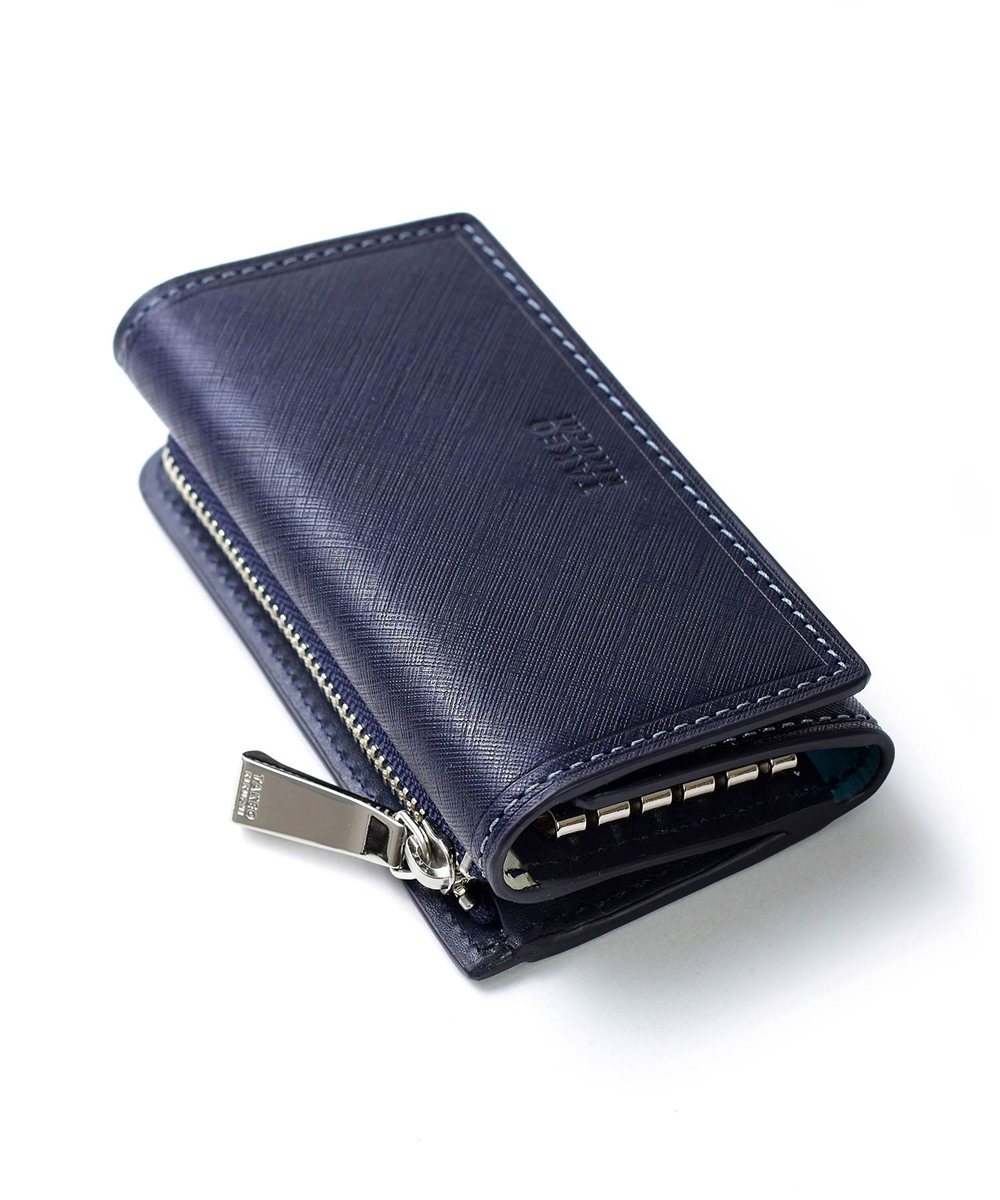 タケオキクチ シグマ 小銭入れ兼用 キーケース