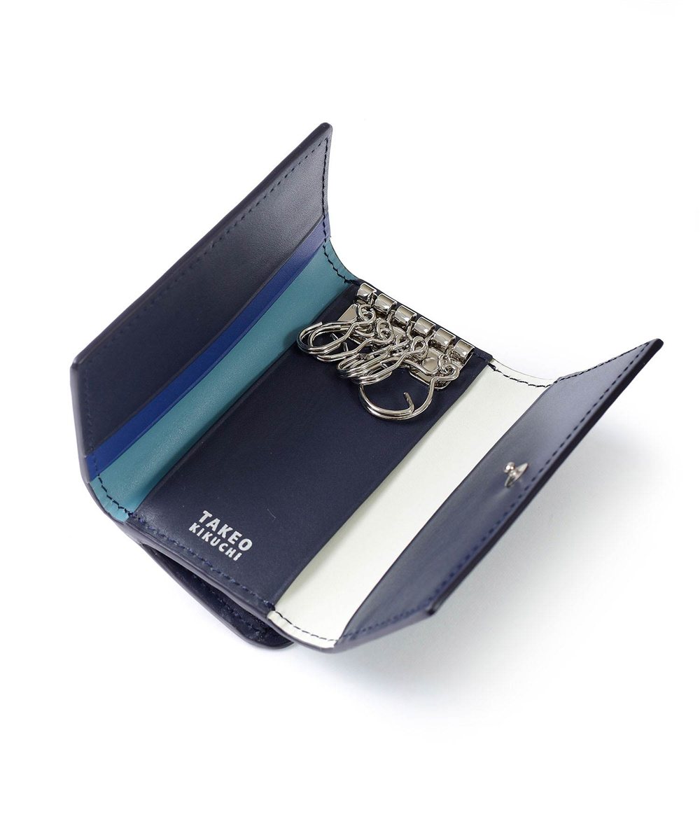 タケオキクチ シグマ 小銭入れ兼用 キーケース