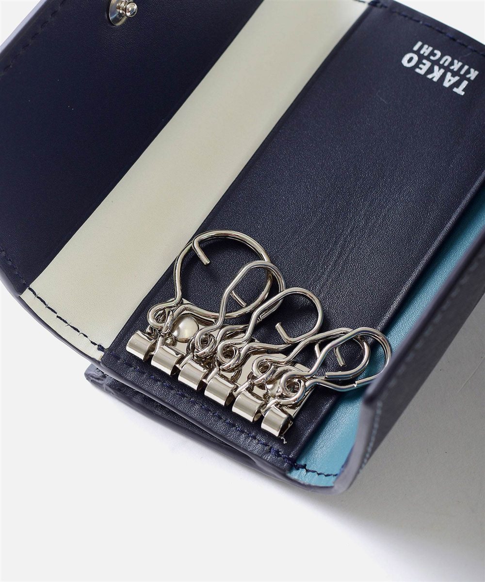 タケオキクチ シグマ 小銭入れ兼用 キーケース