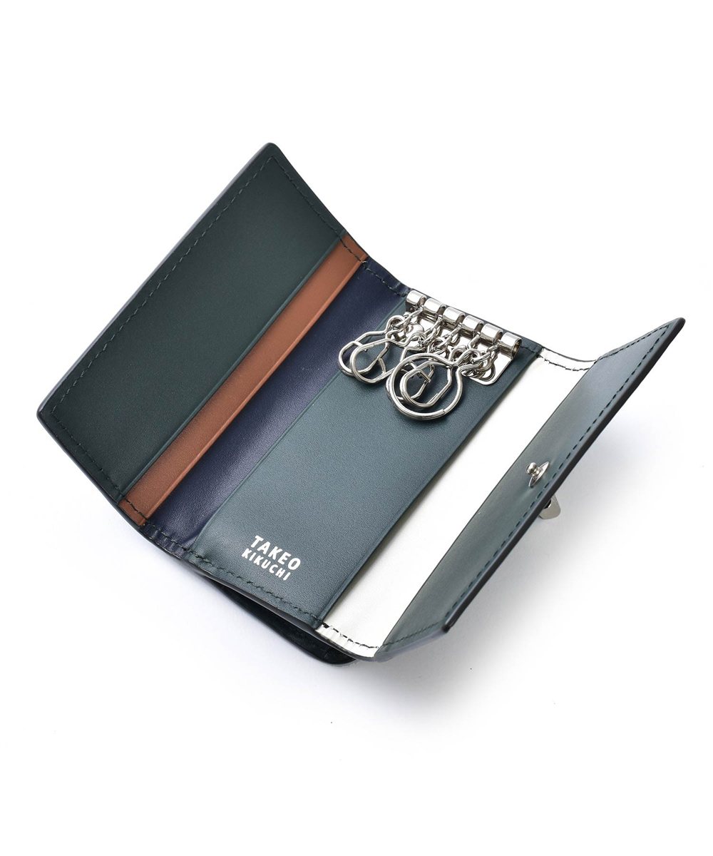 タケオキクチ シグマ 小銭入れ兼用 キーケース