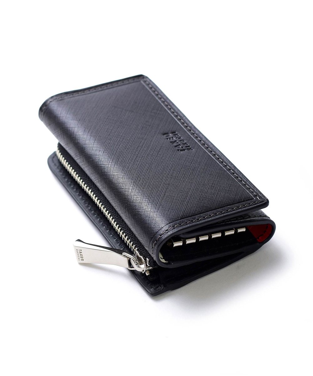 タケオキクチ シグマ 小銭入れ兼用 キーケース