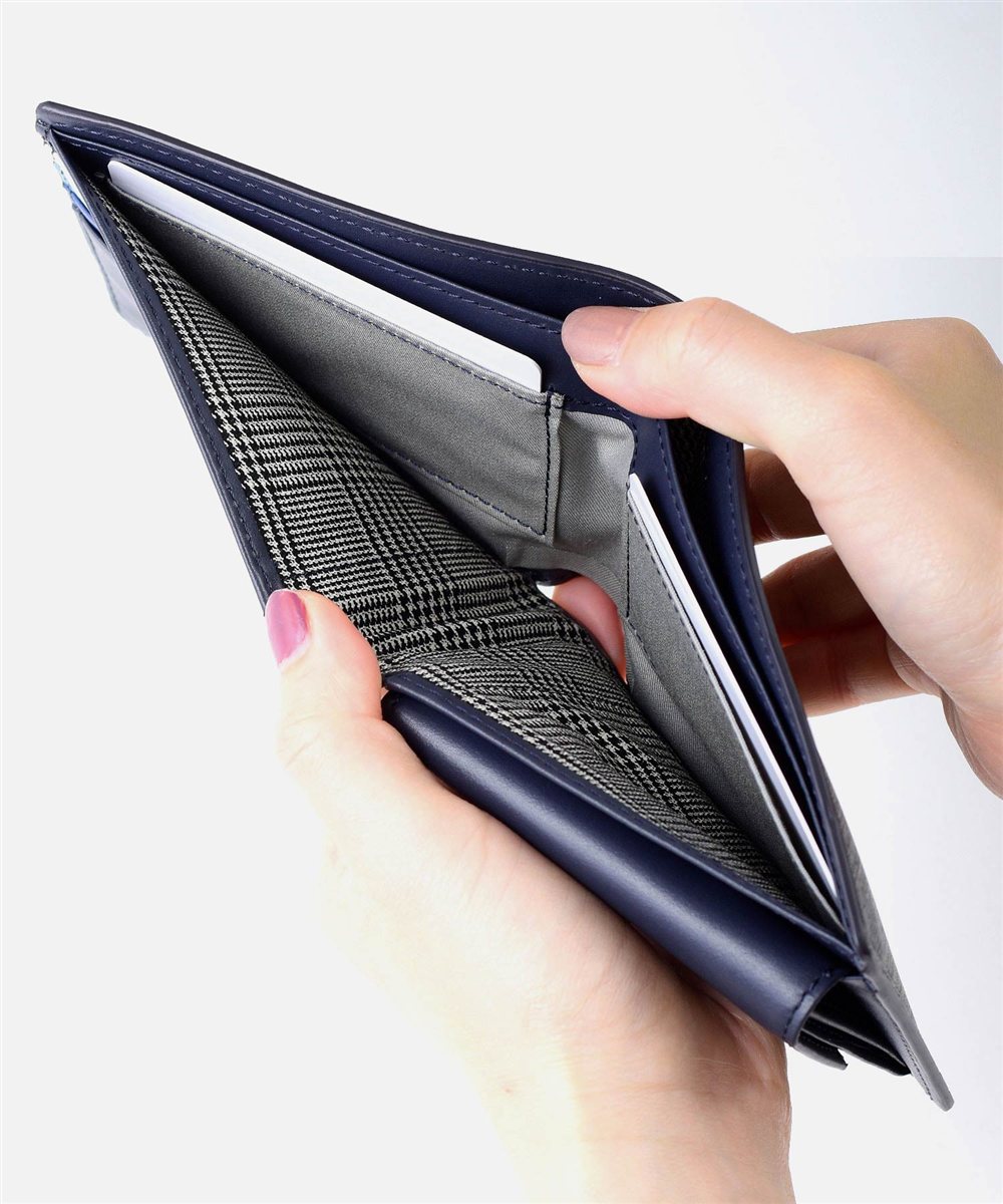 タケオキクチ シグマ 二つ折り財布 カード段4