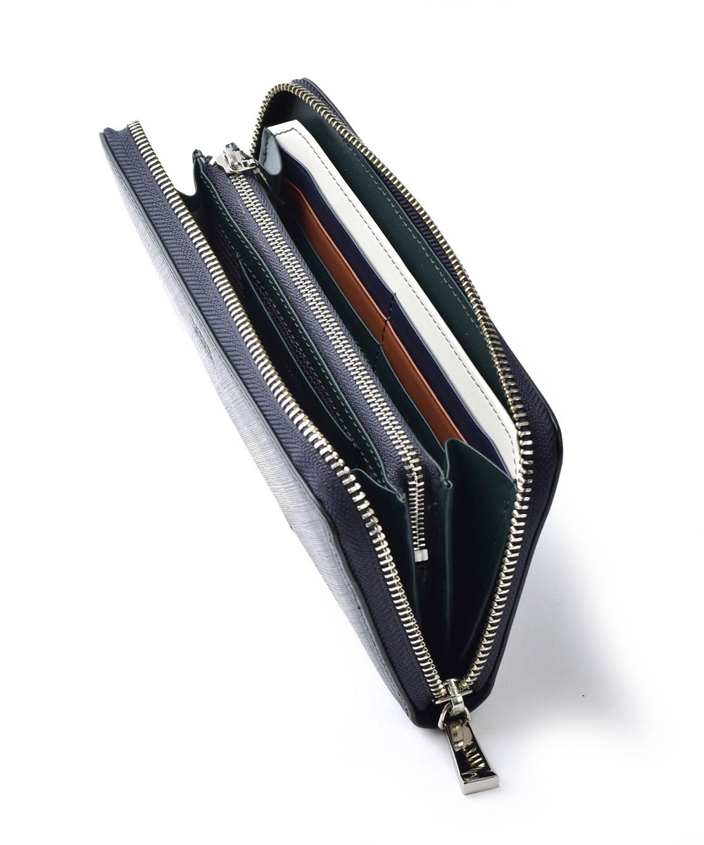 タケオキクチ シグマ ラウンドファスナー長財布 カード段13