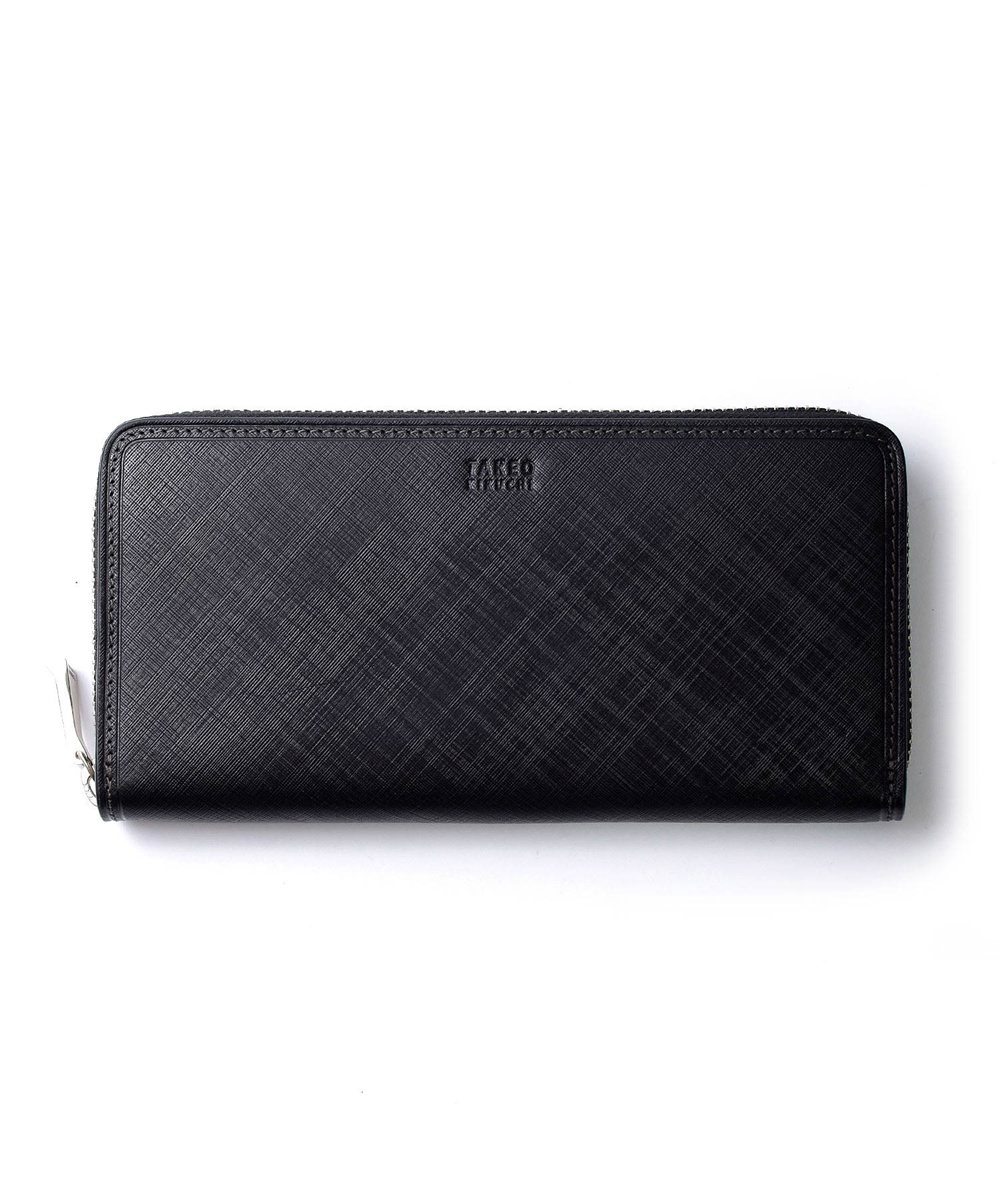 タケオキクチ シグマ ラウンドファスナー長財布 カード段13