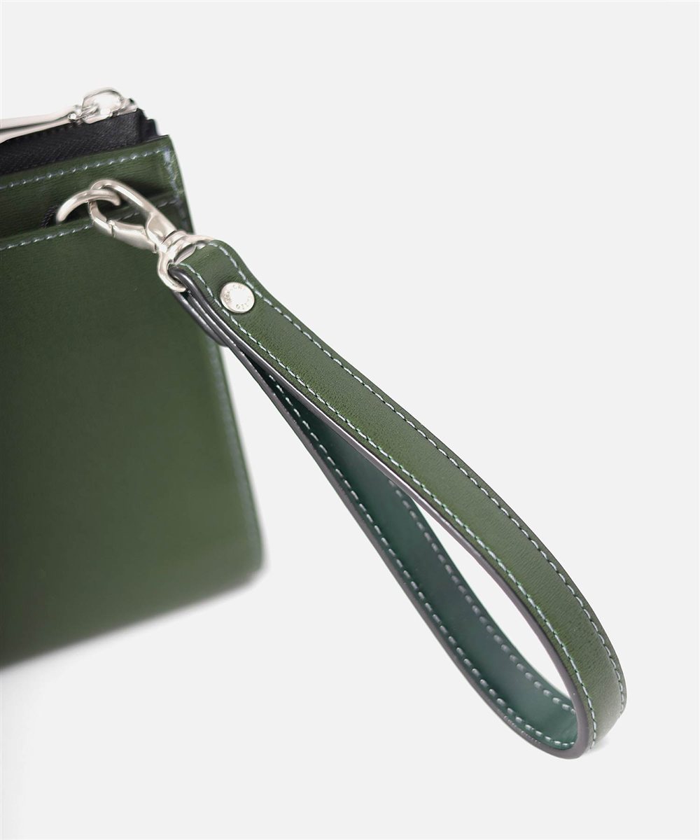 タケオキクチ マックス レザークラッチバッグ ミニ