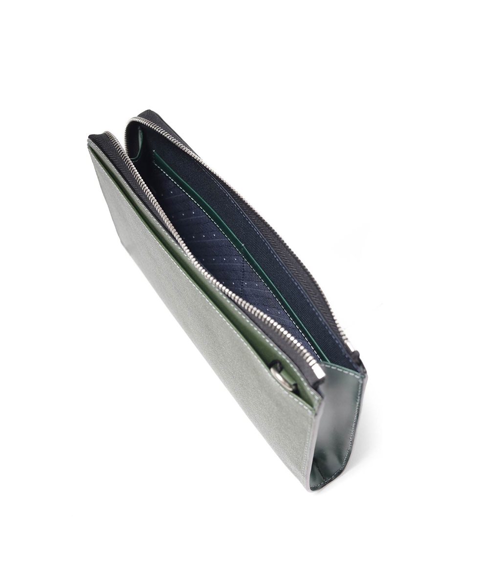 タケオキクチ マックス レザークラッチバッグ ミニ