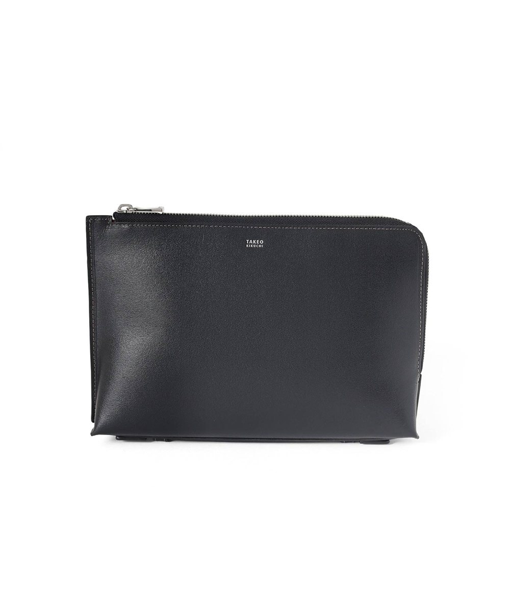 タケオキクチ マックス レザークラッチバッグ