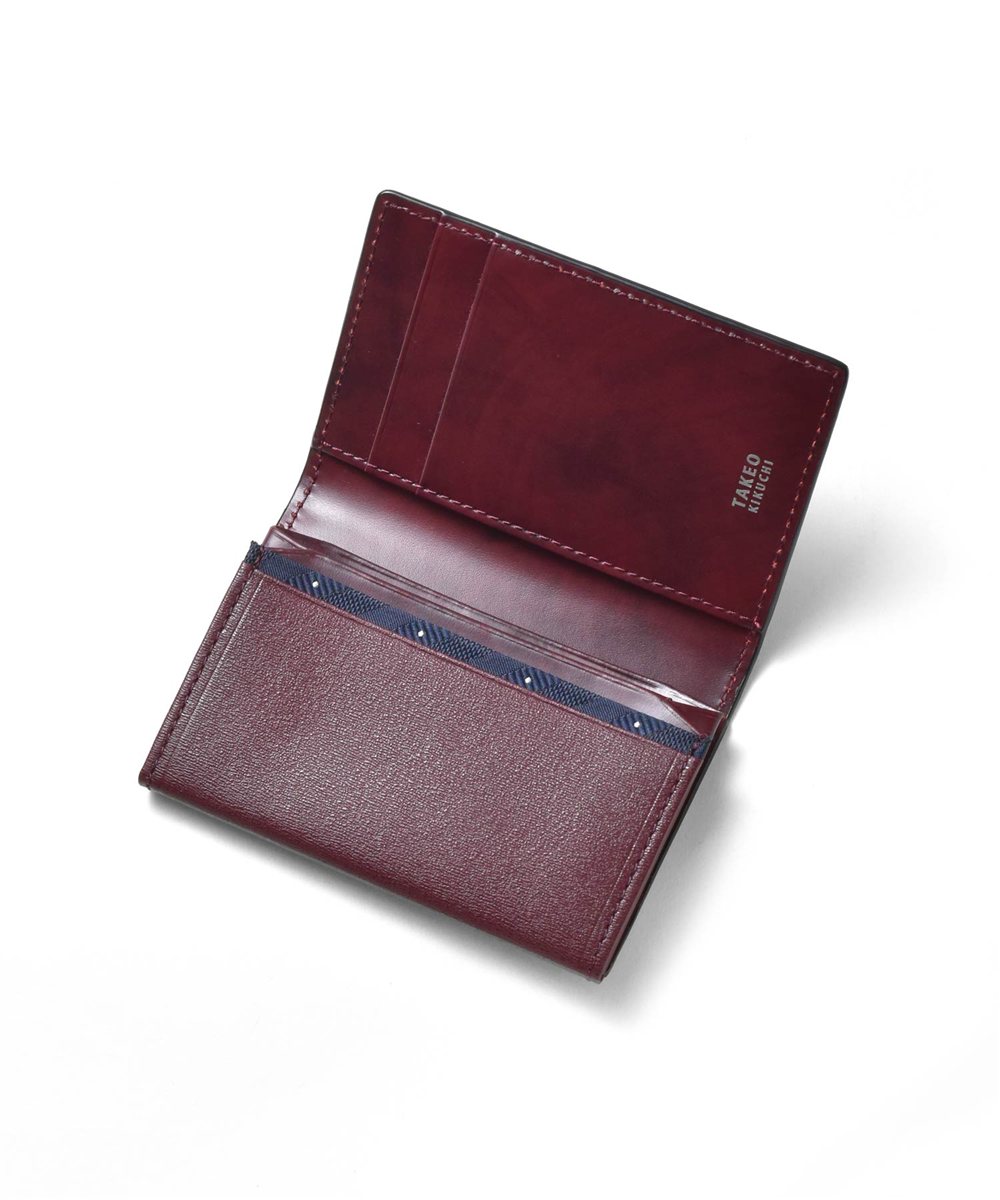 タケオキクチ マックス 名刺入れ 風琴マチ