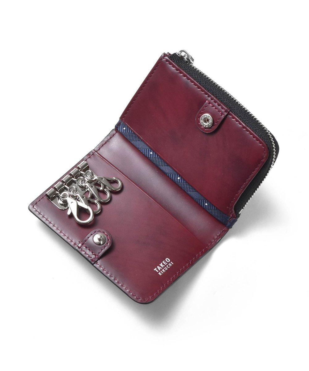 タケオキクチ マックス 小銭入れ/パスケース兼用 キーケース