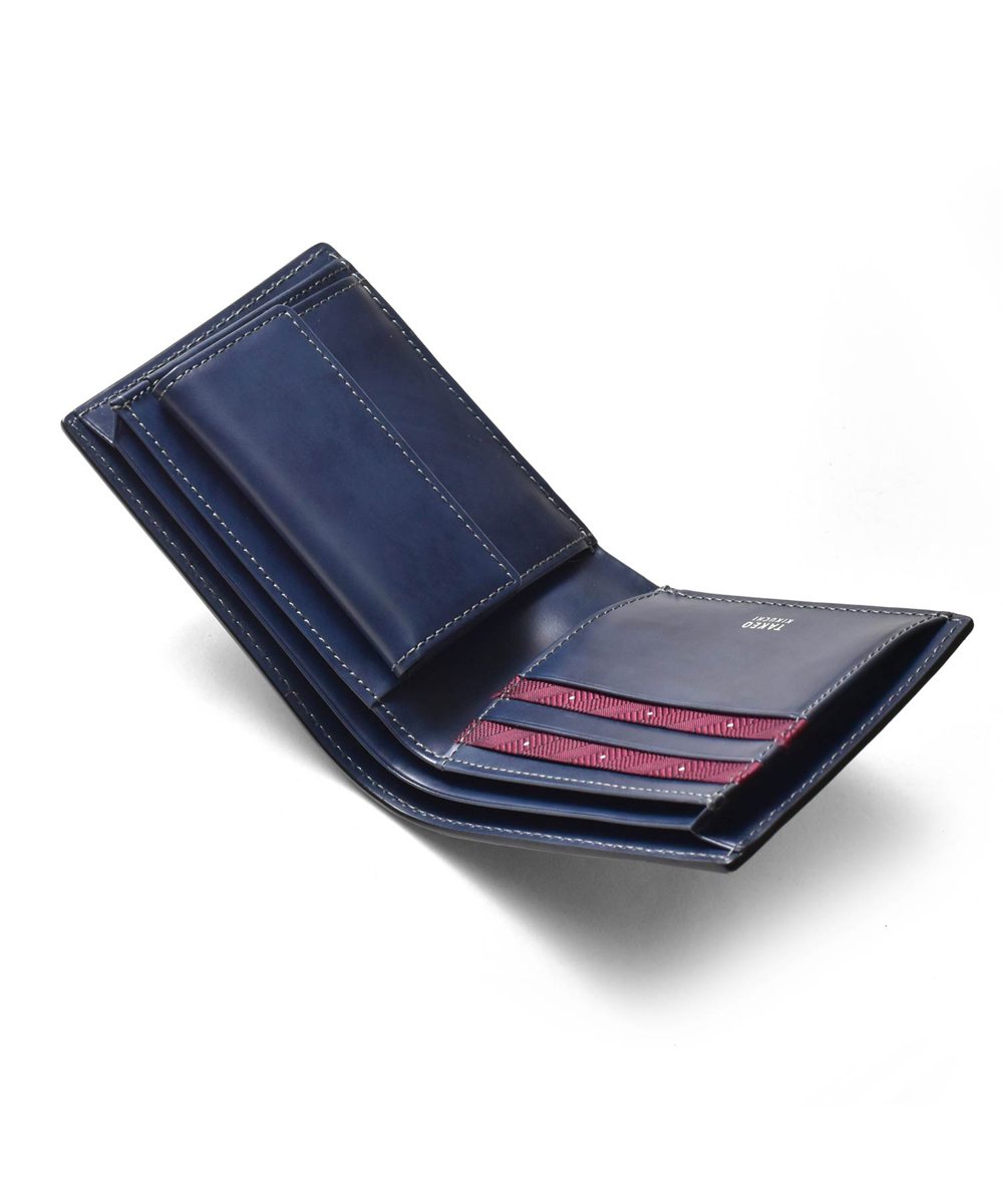 タケオキクチ マックス 二つ折り財布 カード段8