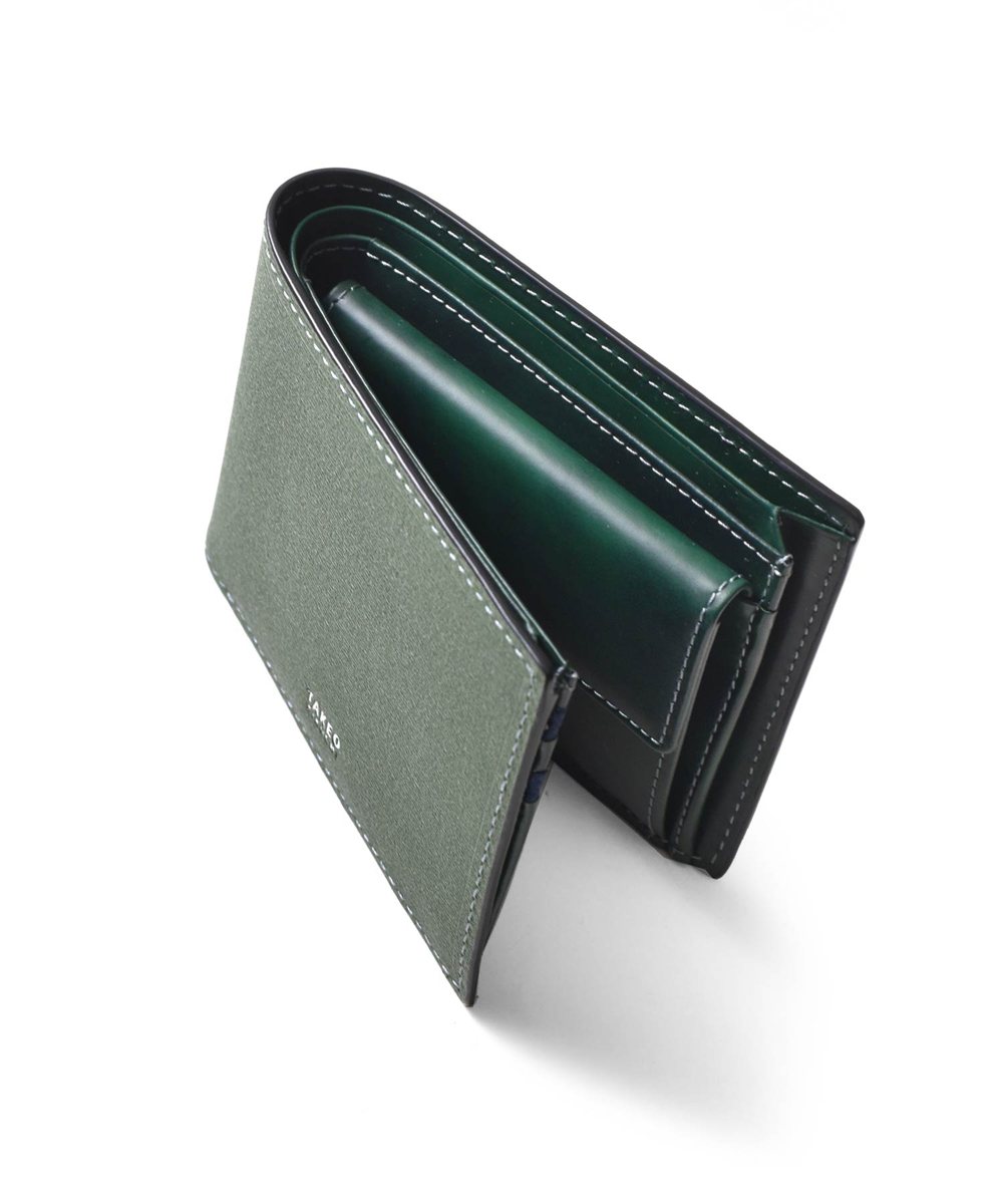 タケオキクチ マックス 二つ折り財布 カード段8