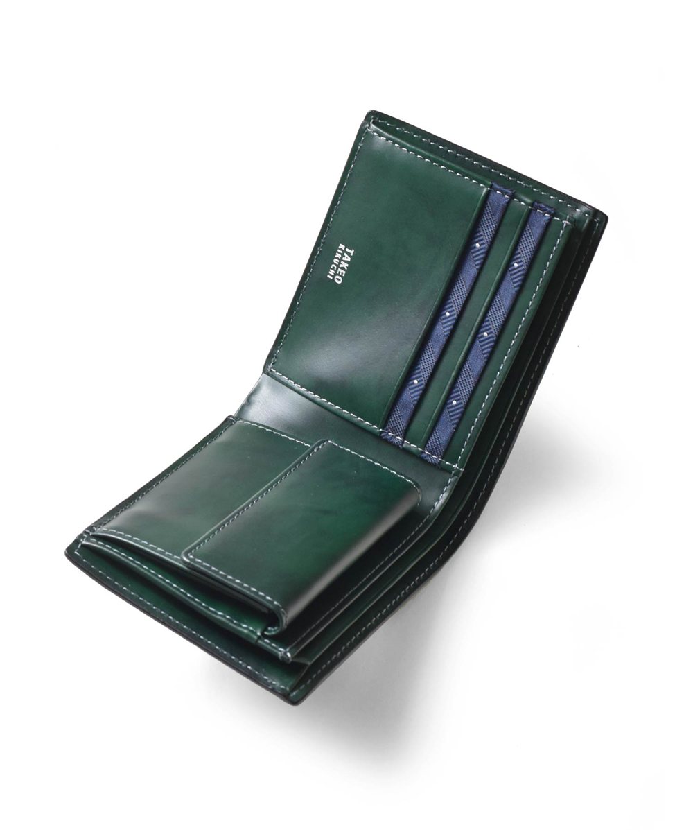 タケオキクチ マックス 二つ折り財布 カード段8