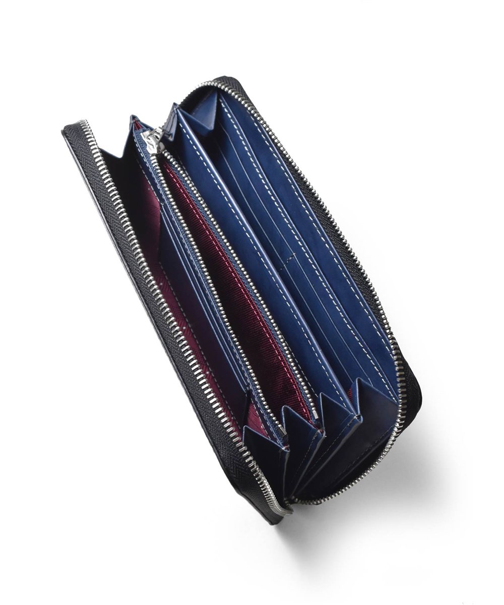 タケオキクチ マックス ラウンドファスナー長財布 カード段16