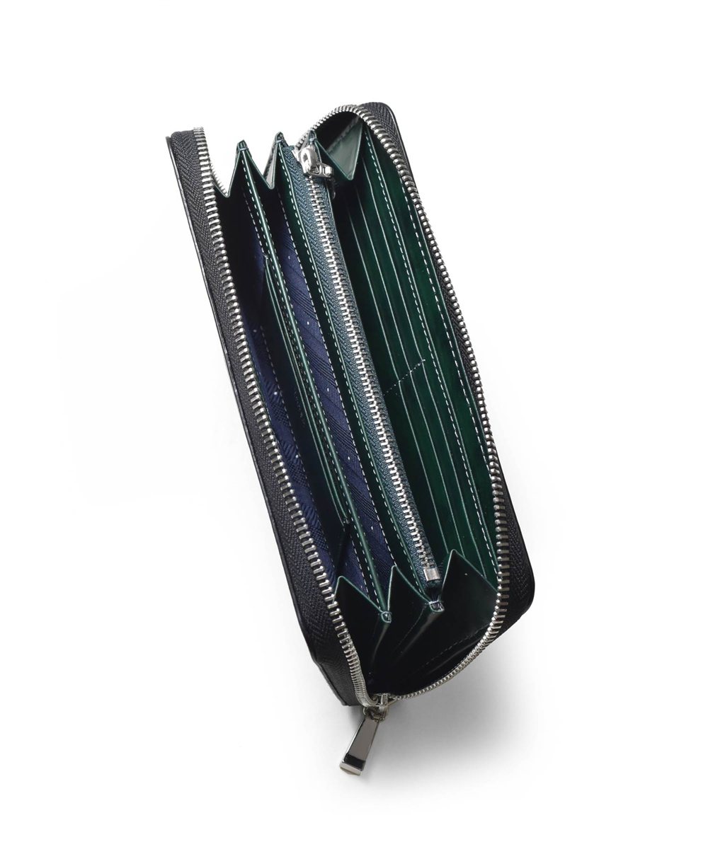 タケオキクチ マックス ラウンドファスナー長財布 カード段16