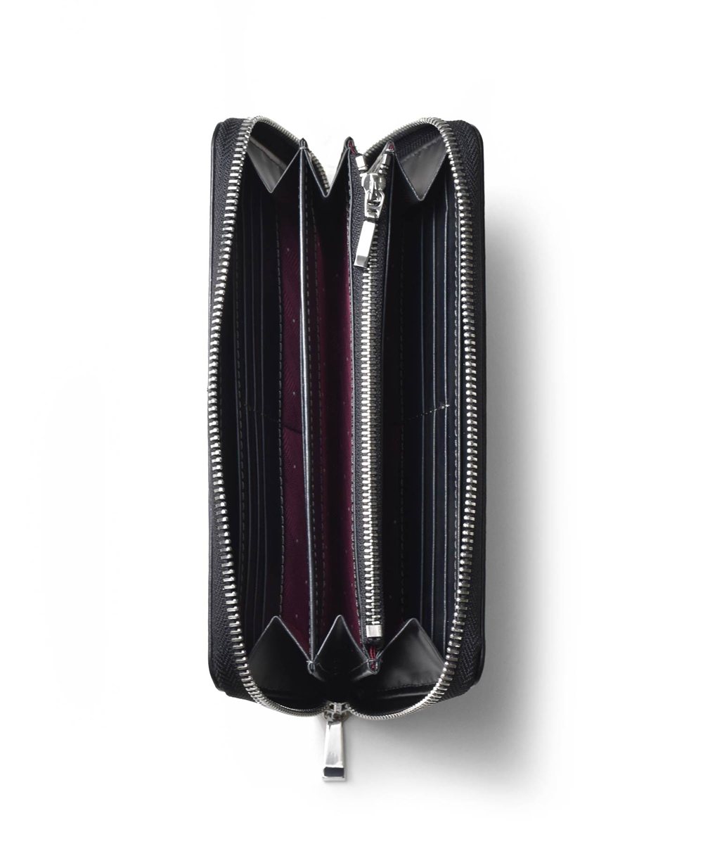 タケオキクチ マックス ラウンドファスナー長財布 カード段16