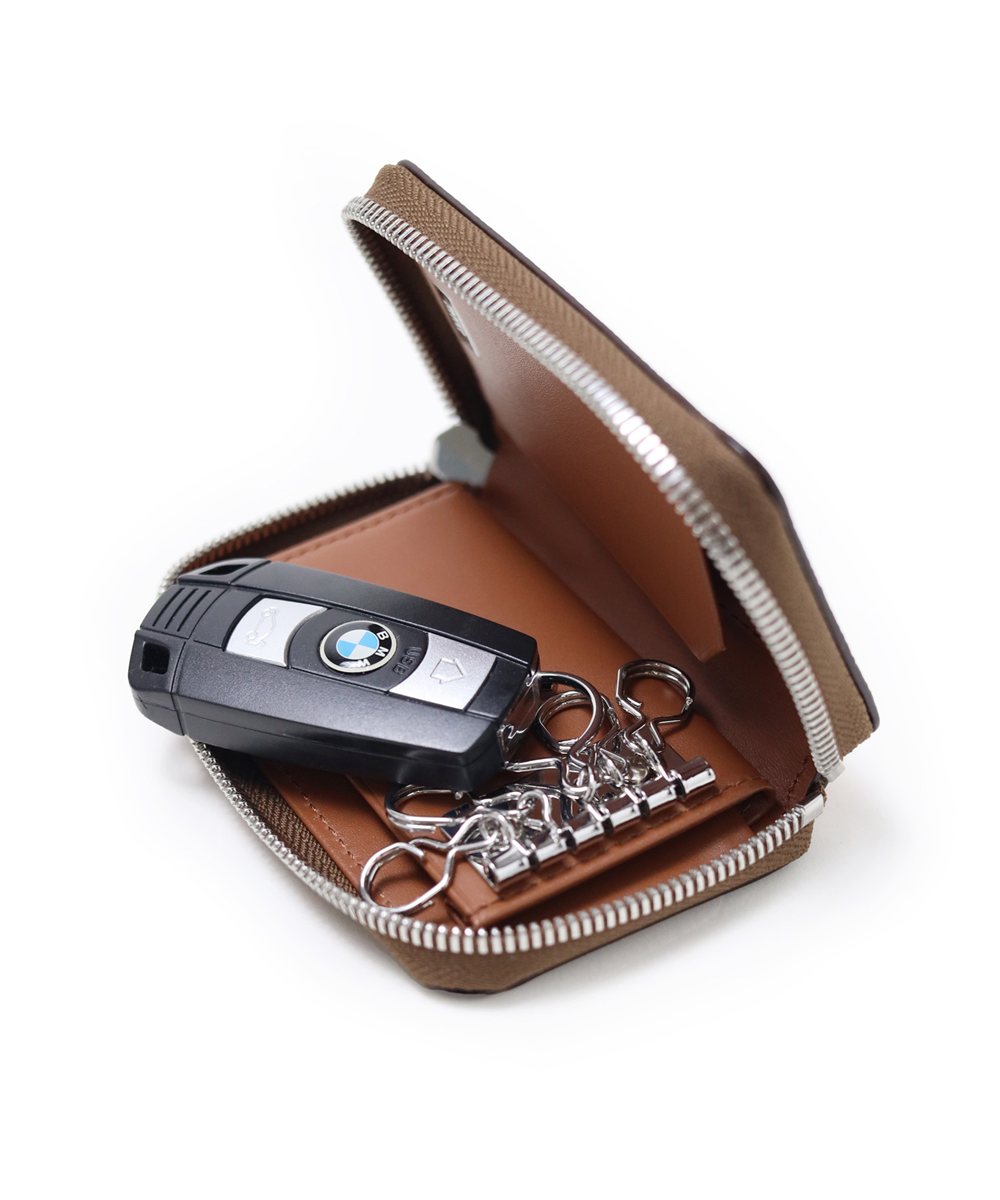 タケオキクチ パナマ パスケース兼用キーケース