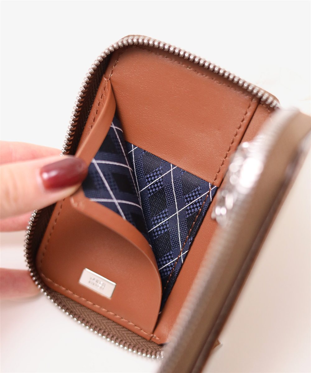 タケオキクチ パナマ パスケース兼用キーケース