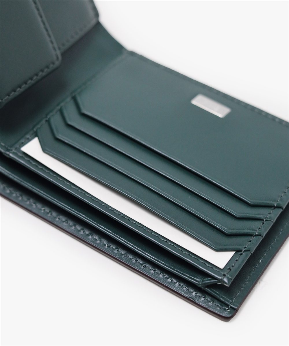 タケオキクチ パナマ 二つ折り財布 カード段8