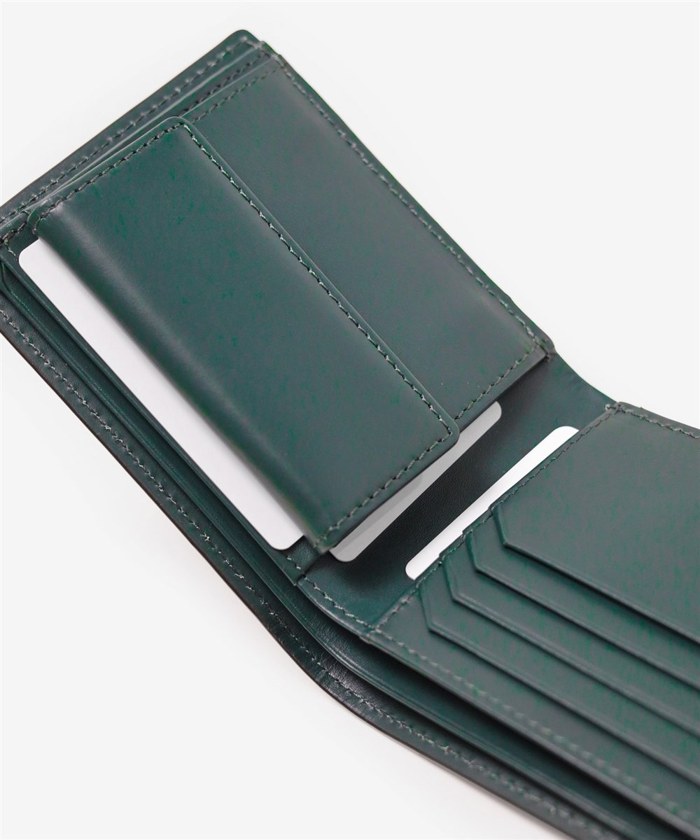 タケオキクチ パナマ 二つ折り財布 カード段8