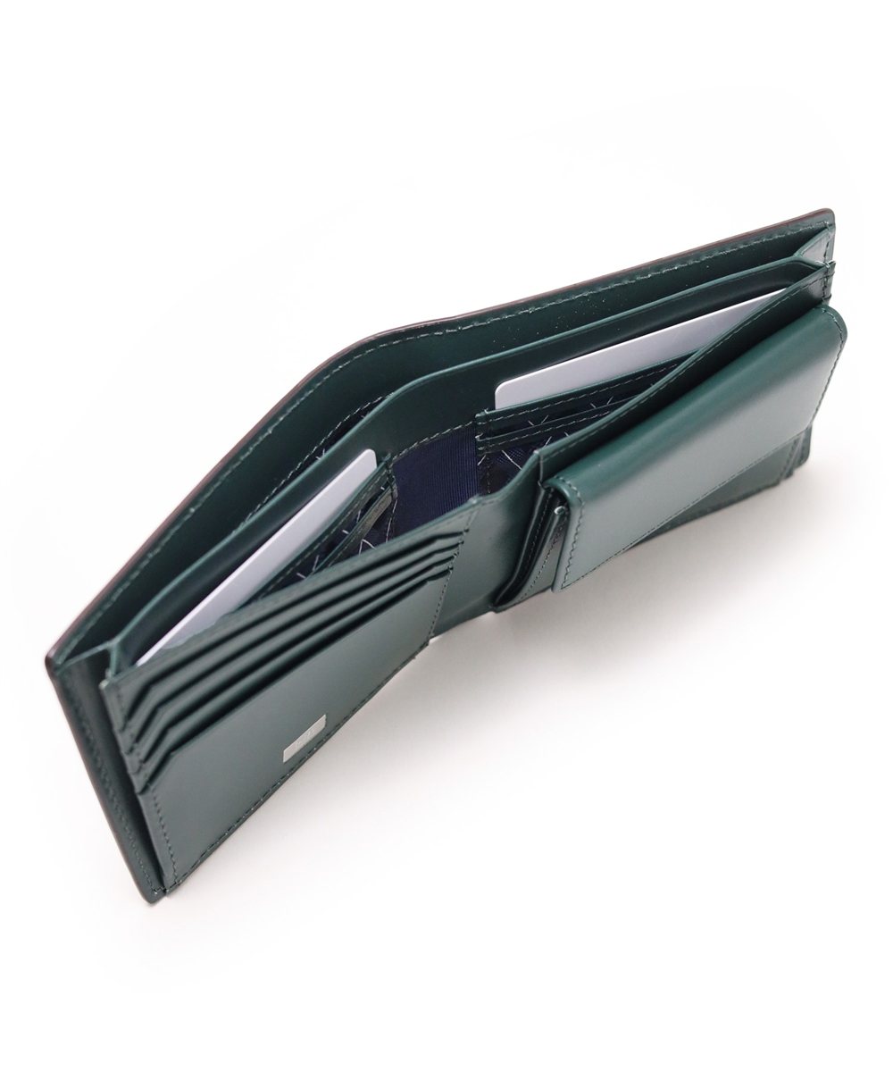 タケオキクチ パナマ 二つ折り財布 カード段8